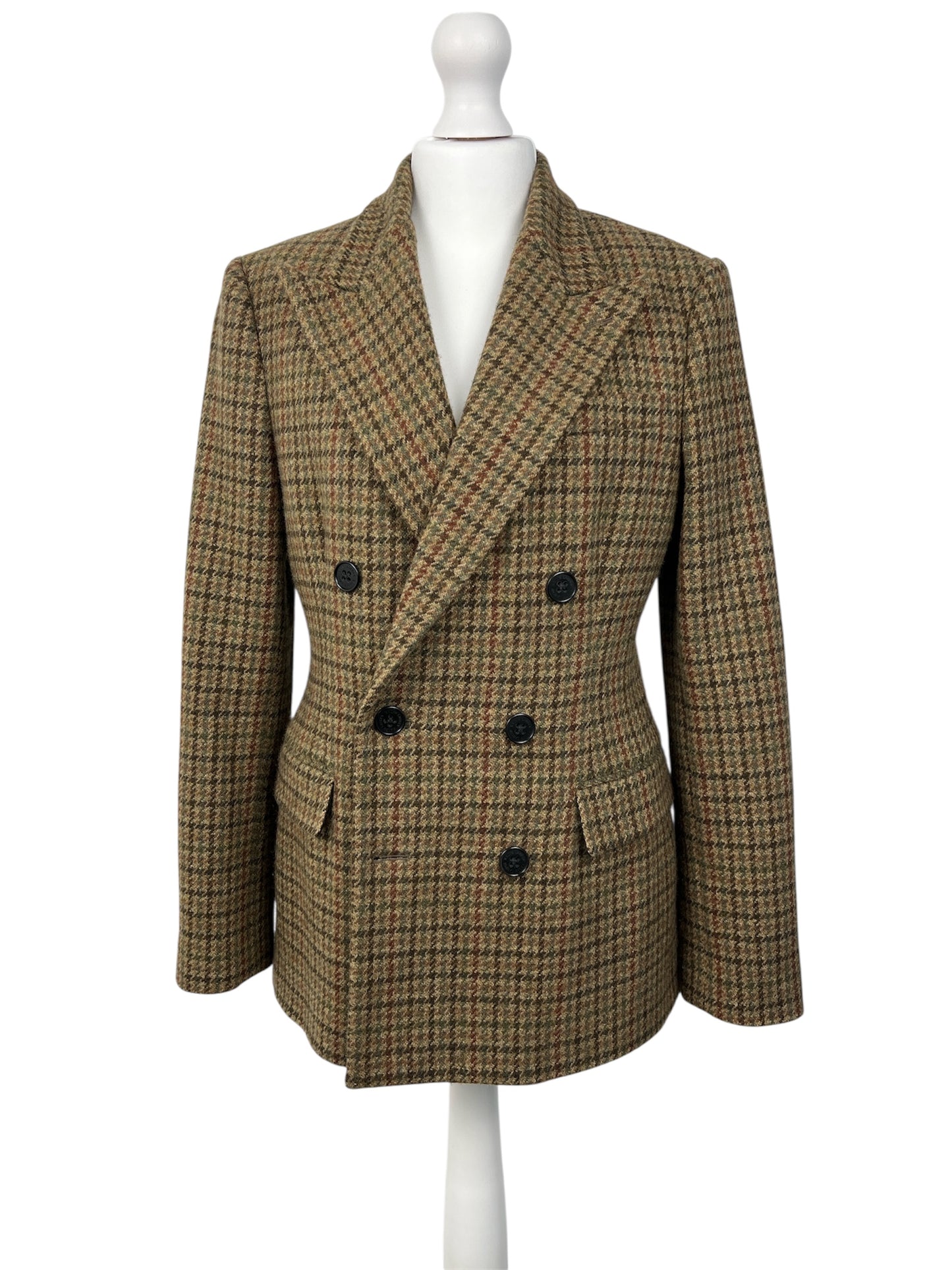 Ralph Lauren Collection Double-Breasted Tweed Blazer (US 6/EU 36)