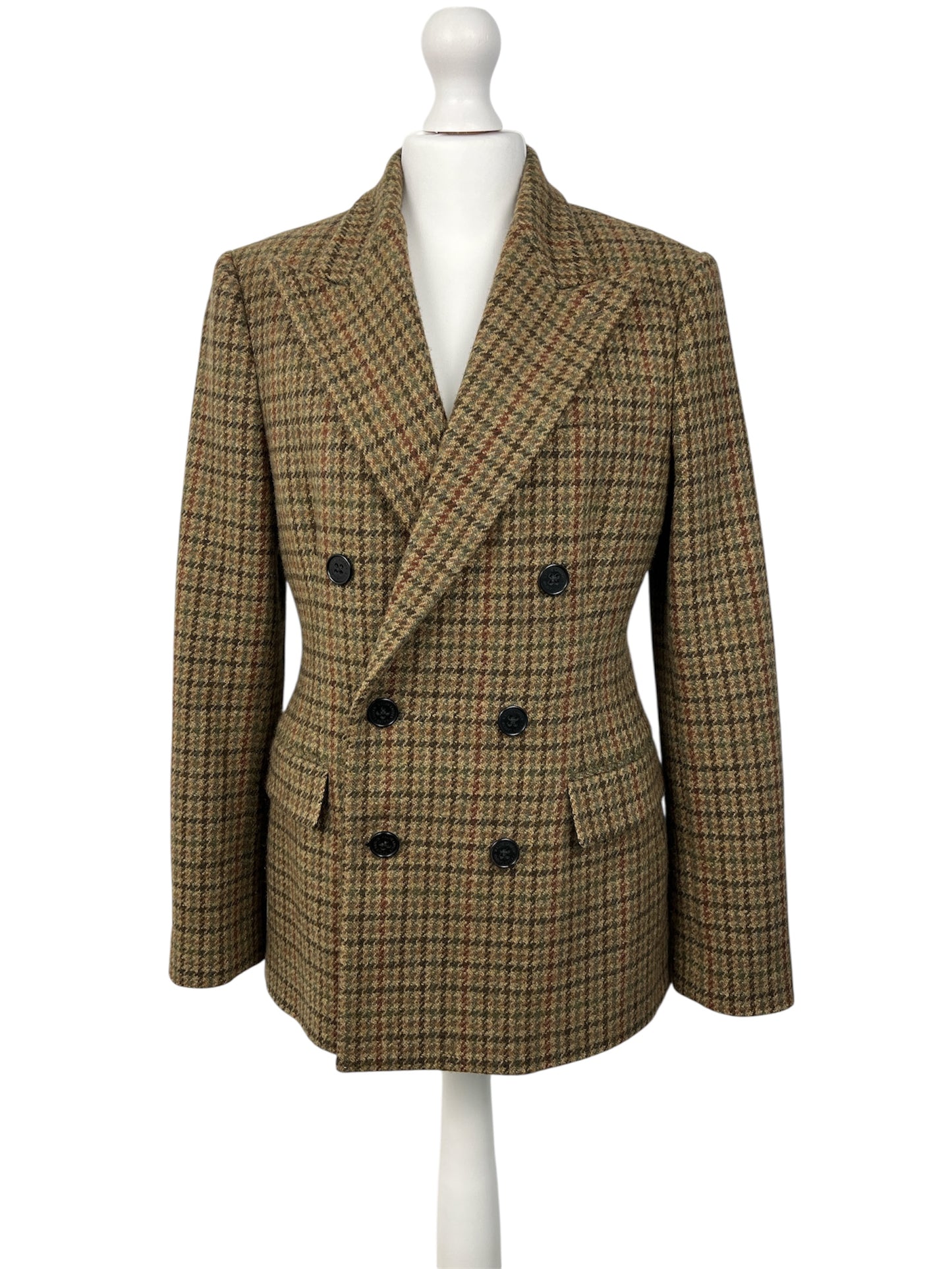 Ralph Lauren Collection Double-Breasted Tweed Blazer (US 6/EU 36)