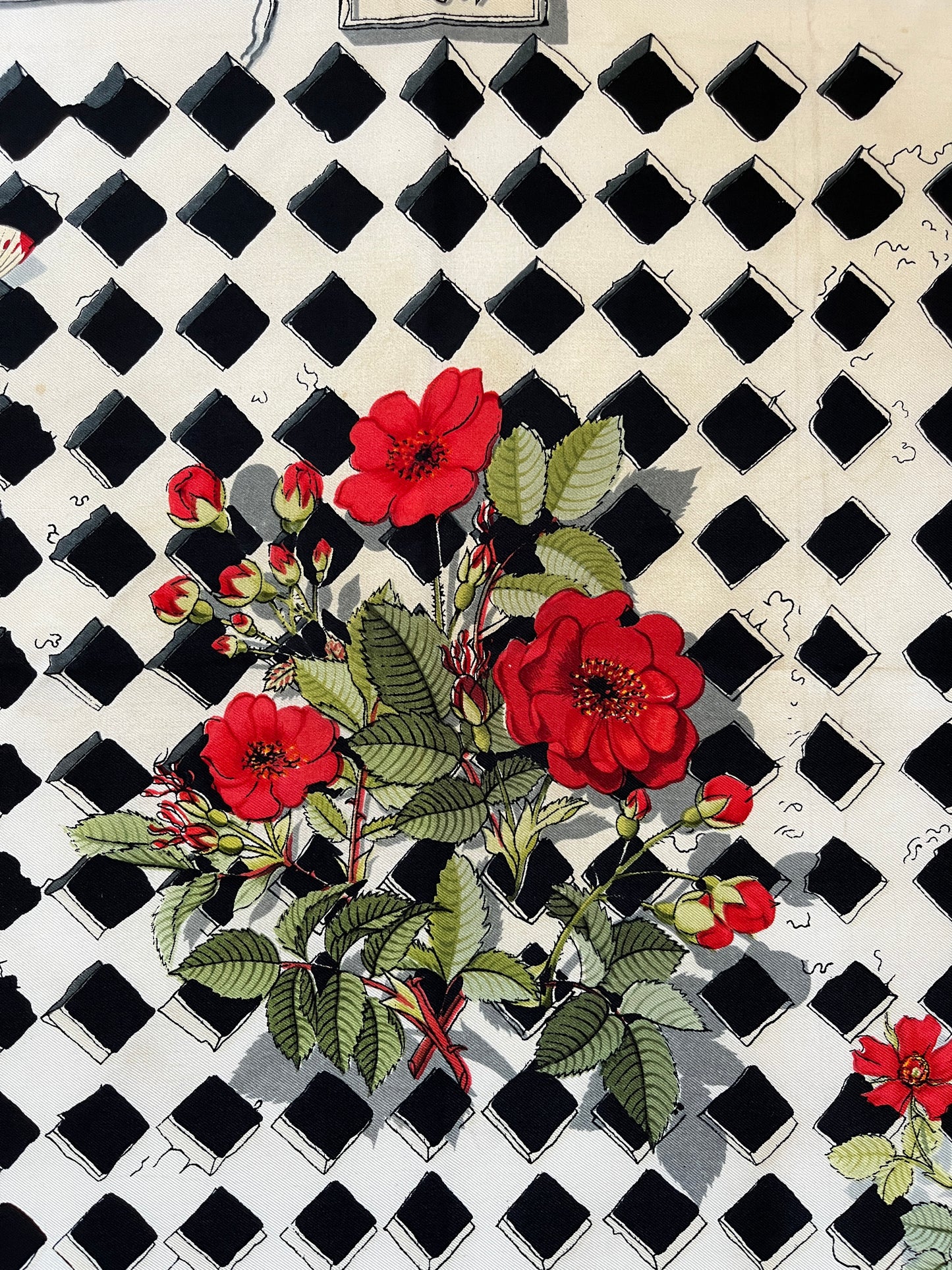 Hermès Vintage Silk Scarf size 70 from 1960