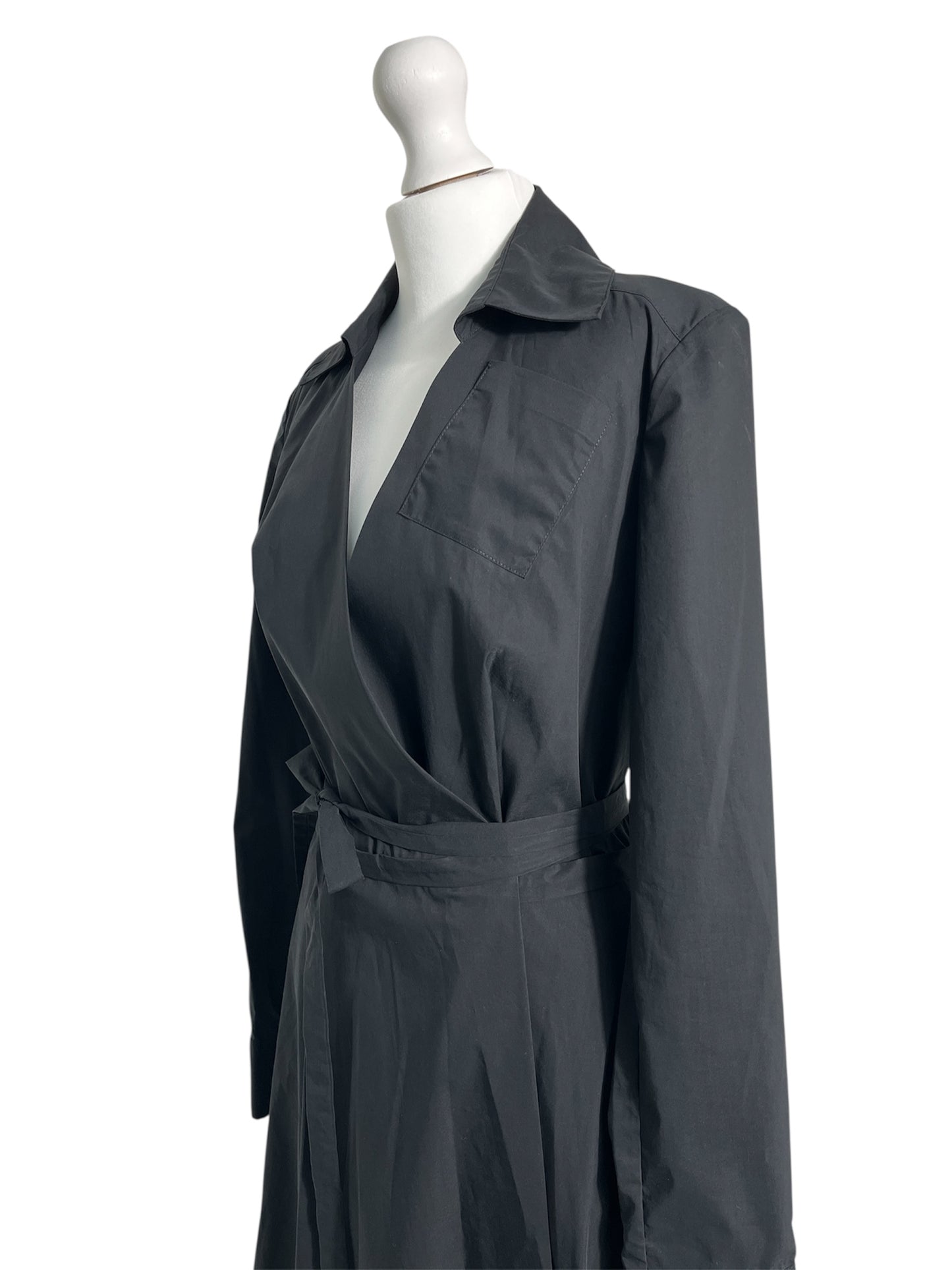 Diane von Fürstenberg Cotton Wrap Dress (size 2/EU 34)