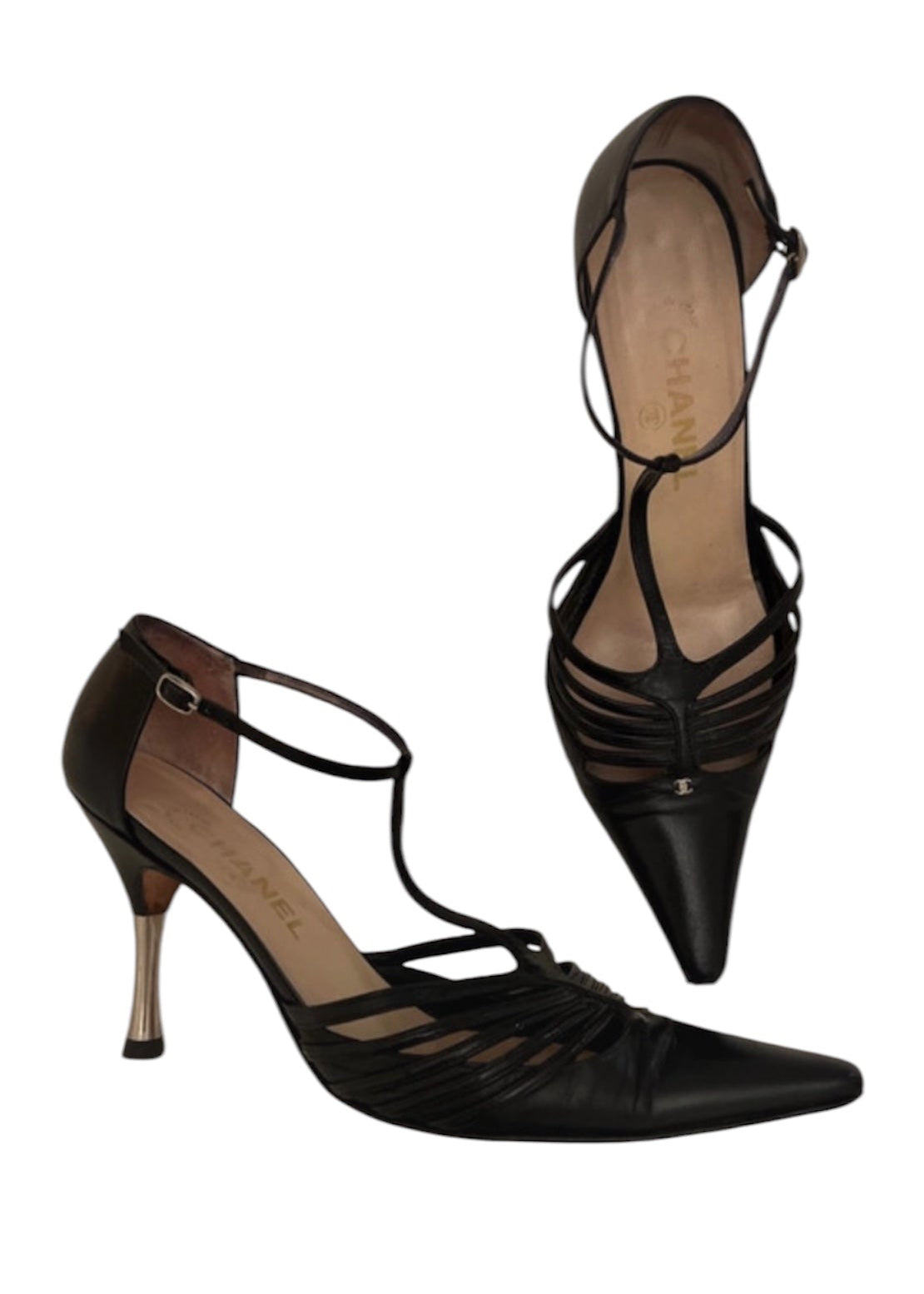 Chanel T-Bar Pump (Size 39)