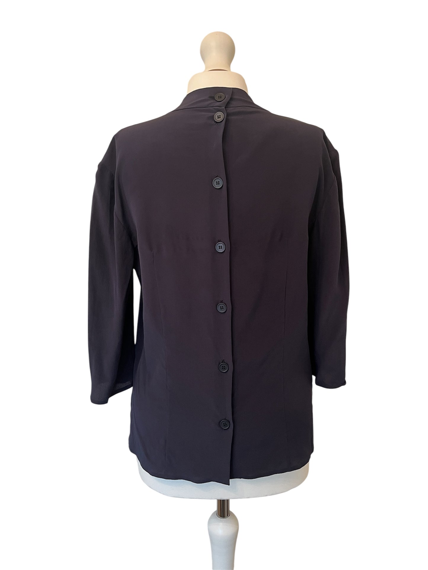 Prada Navy Blouse (IT 38/EU XS)
