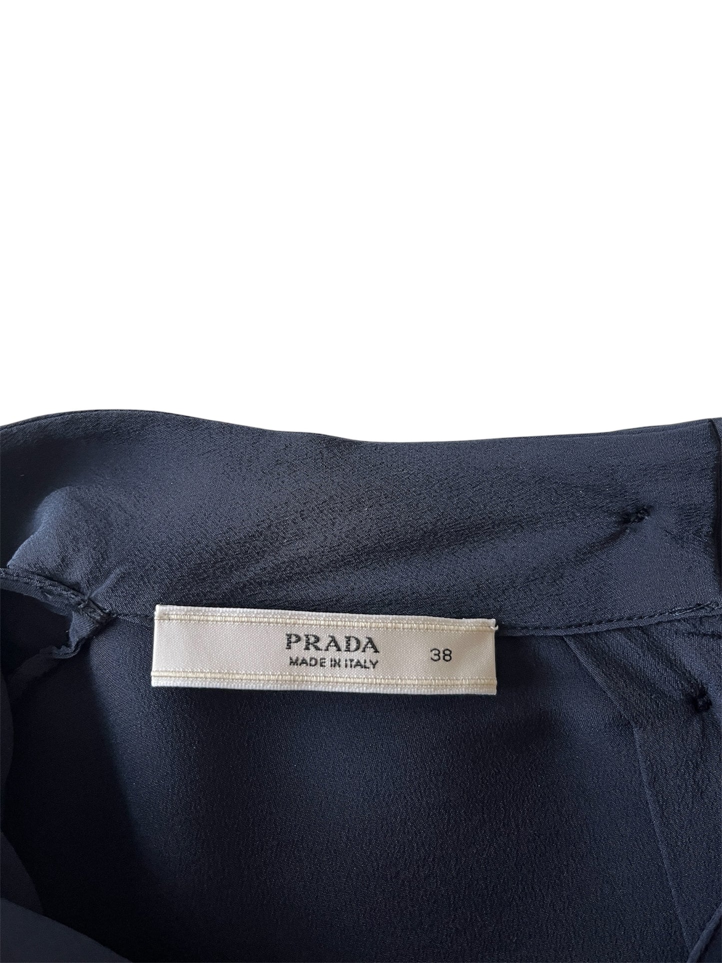Prada Navy Blouse (IT 38/EU XS)