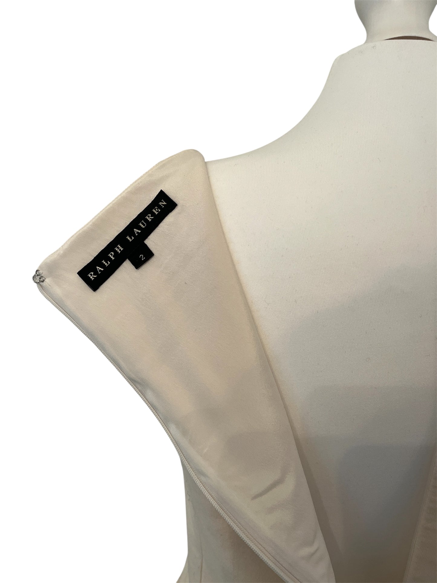 Ralph Lauren Black Label Cream Dress (US 2/EU XS)
